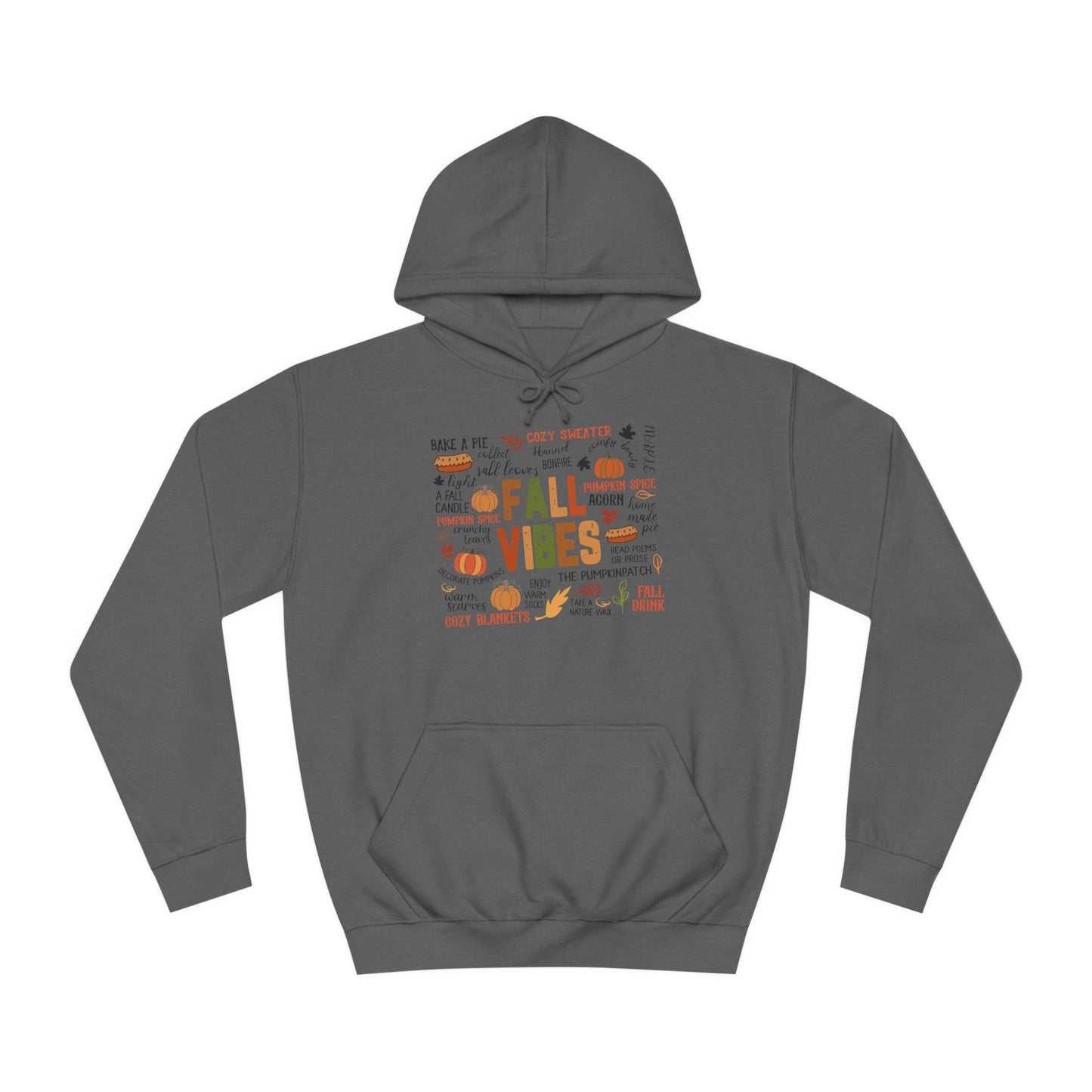 Fall Vibes College Hoodie
