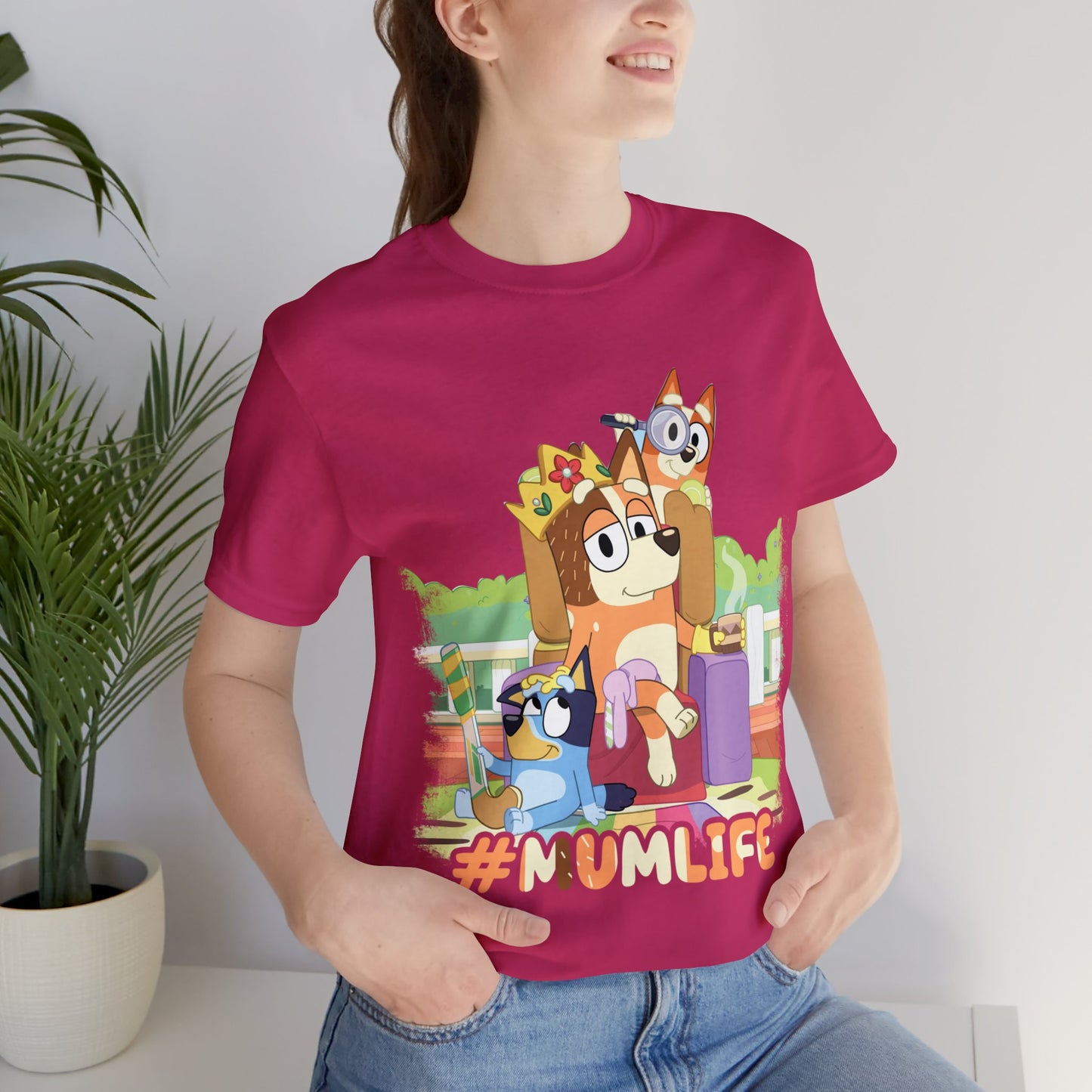 Mum Life Short Sleeve Tshirt