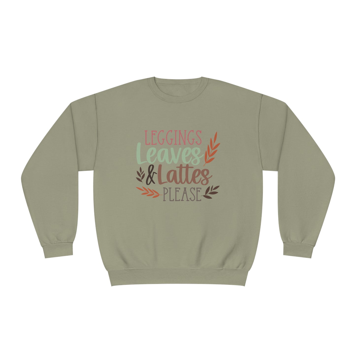 Leggings, Leaves & Lattes Please Crewneck Sweatshirt