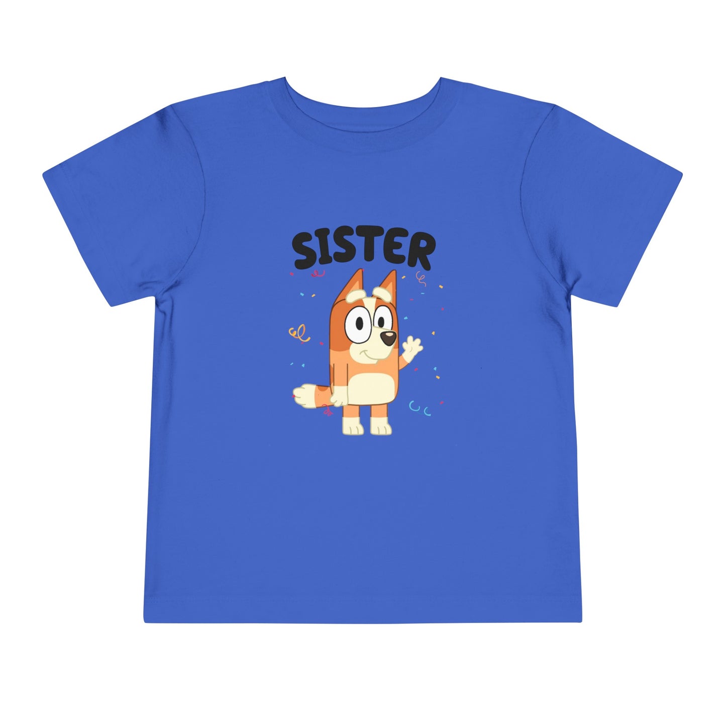 Sister Birthday Toddler Short Sleeve Tee
