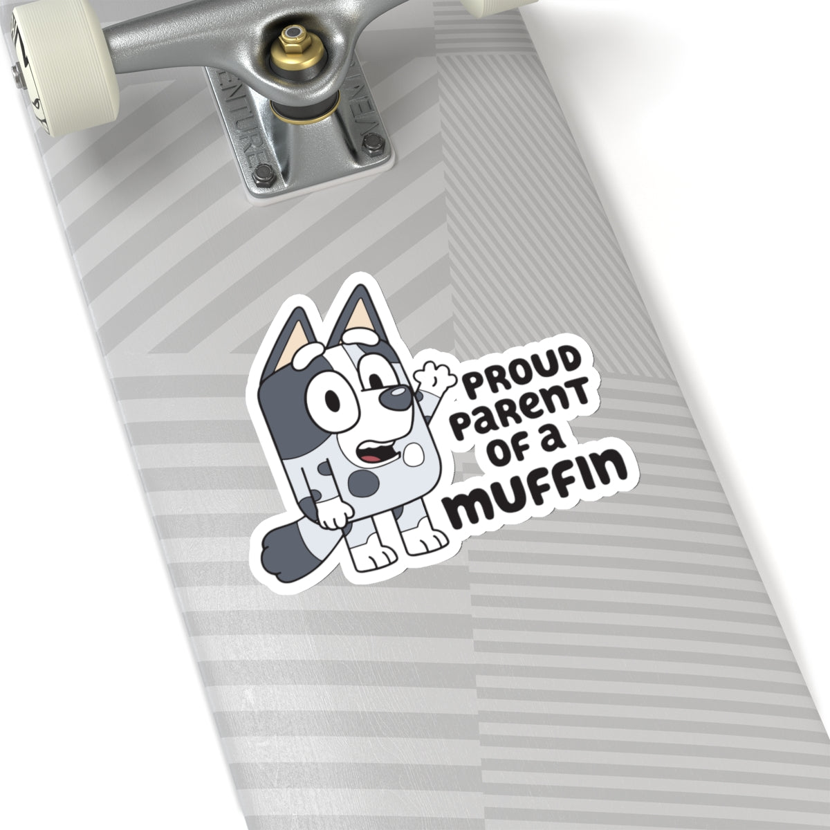 Proud Parent of a Muffin Kiss-Cut Stickers