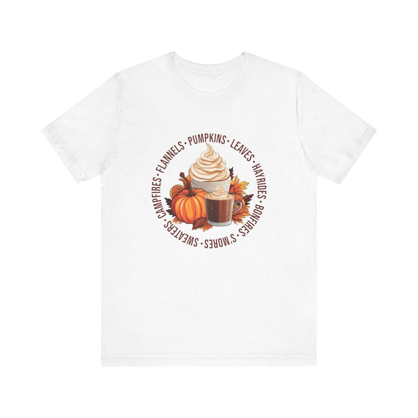 Circle of FALL Jersey Short Sleeve Tee