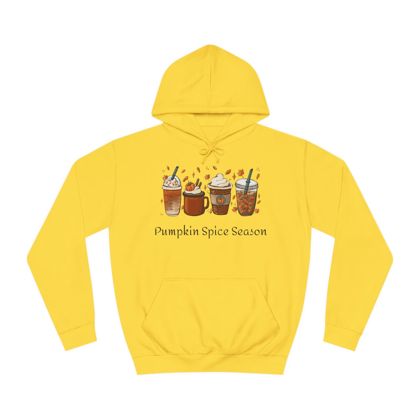Pumpkin Spice Season College Hoodie