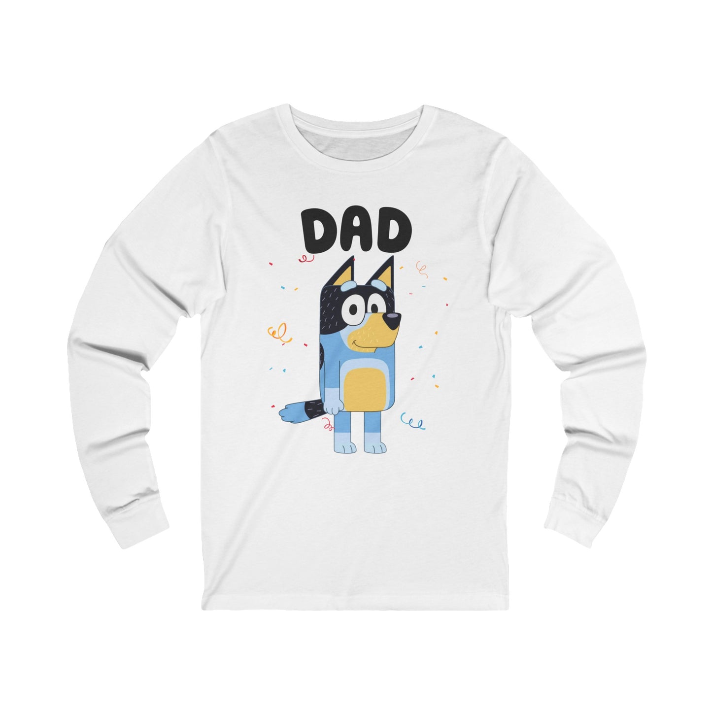 Dad Bluey Birthday Long sleeve Tshirt