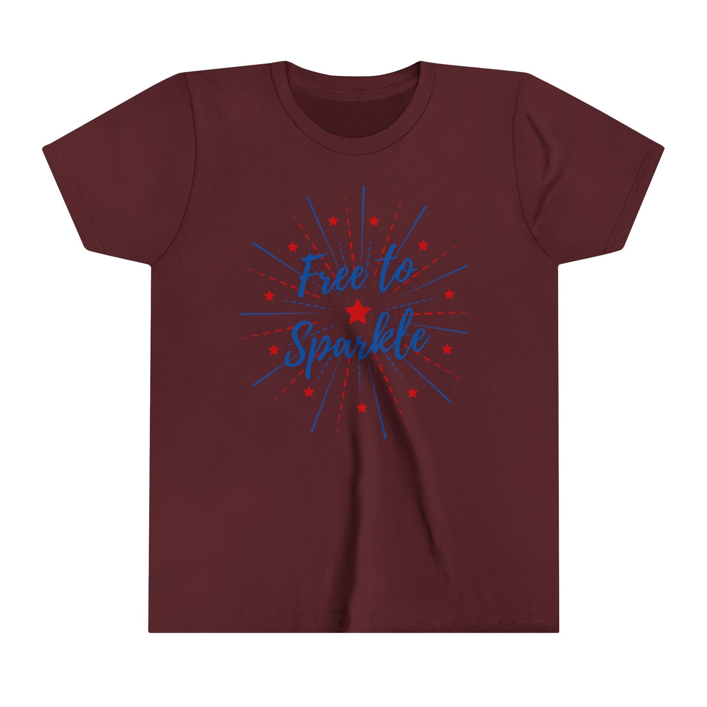 Free to Sparkle Youth Short Sleeve Tee