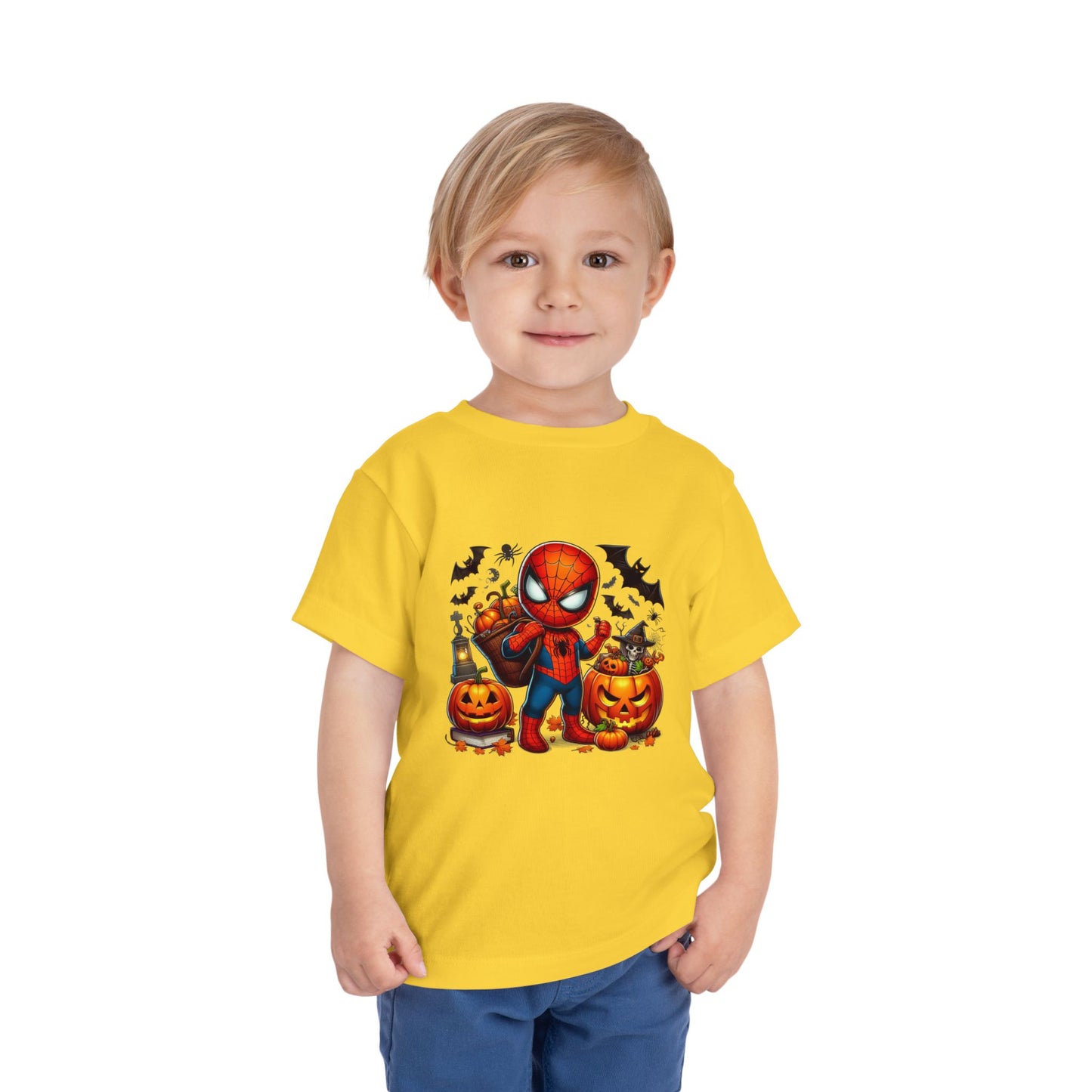 Spiderman Trick or Treat Toddler Short Sleeve Tee