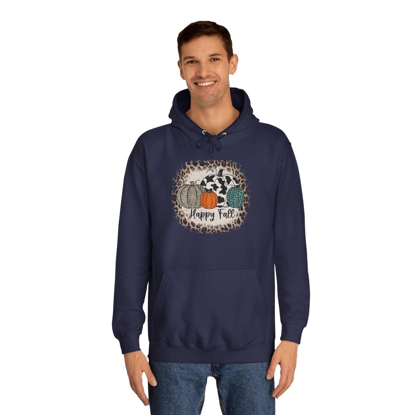 Happy Fall College Hoodie
