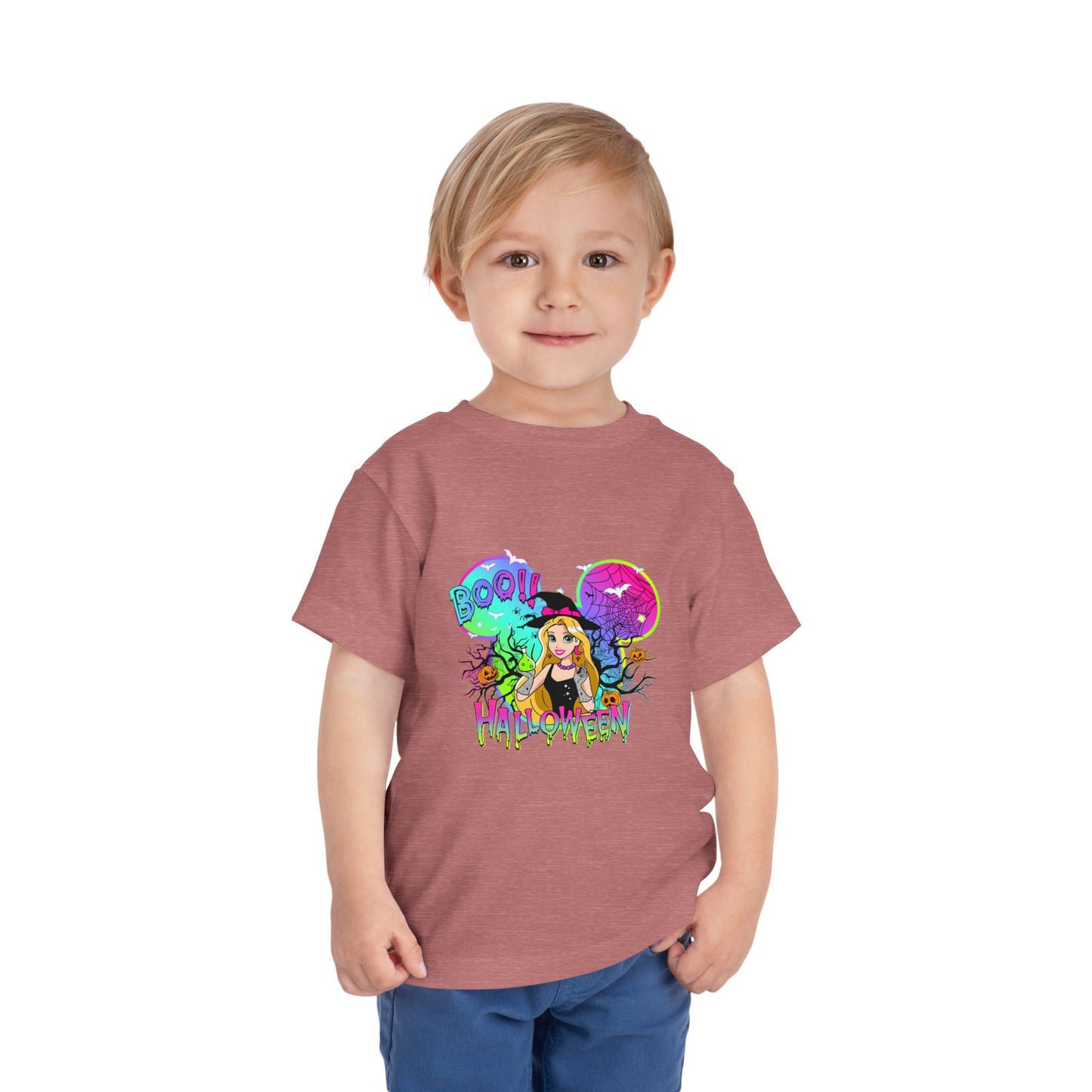 Rapunzel Boo! Halloween Toddler Short Sleeve Tee