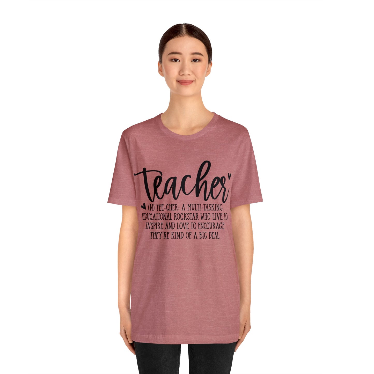 Teacher definition Short sleeve Tshirt