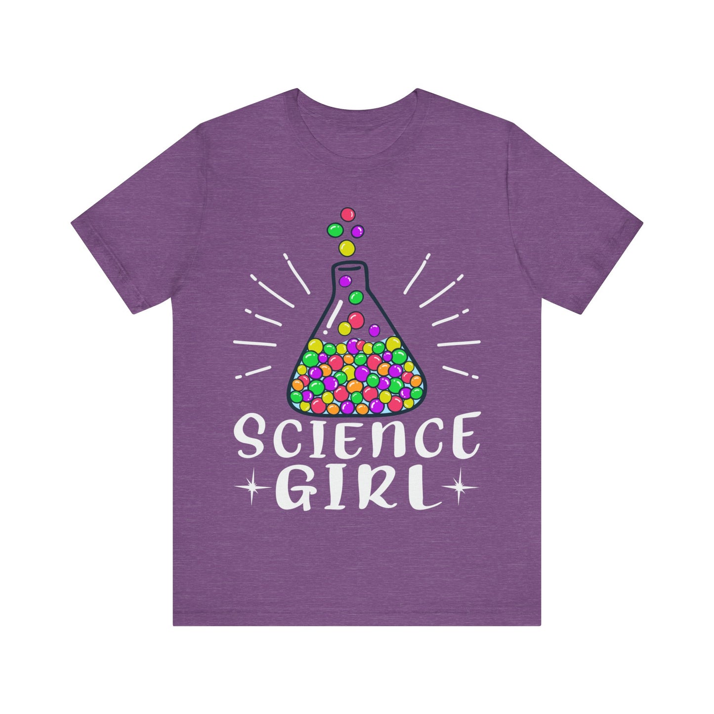 Science Girl Jersey Short Sleeve Tee
