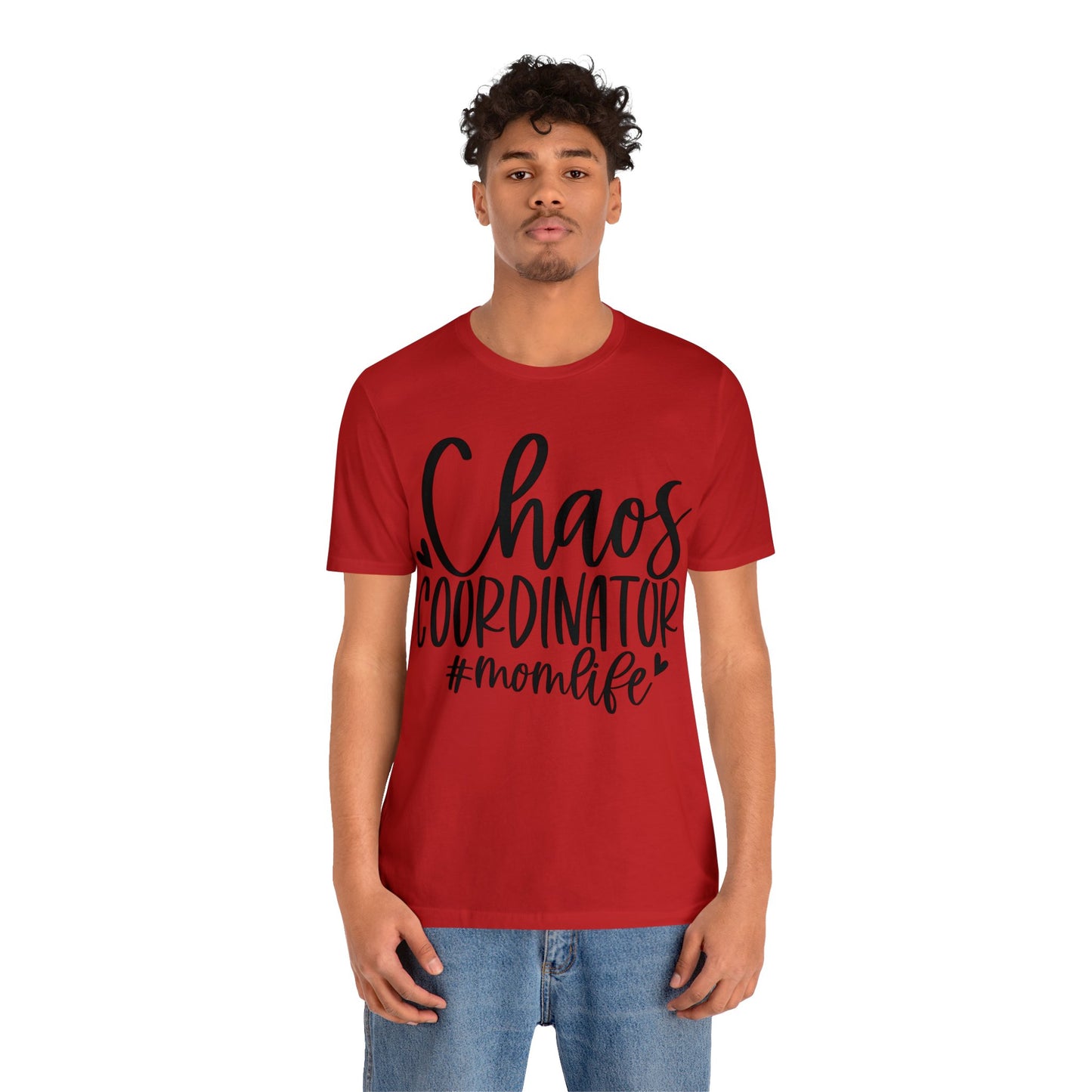 Chaos Coordinator #momlife short sleeve tshirt