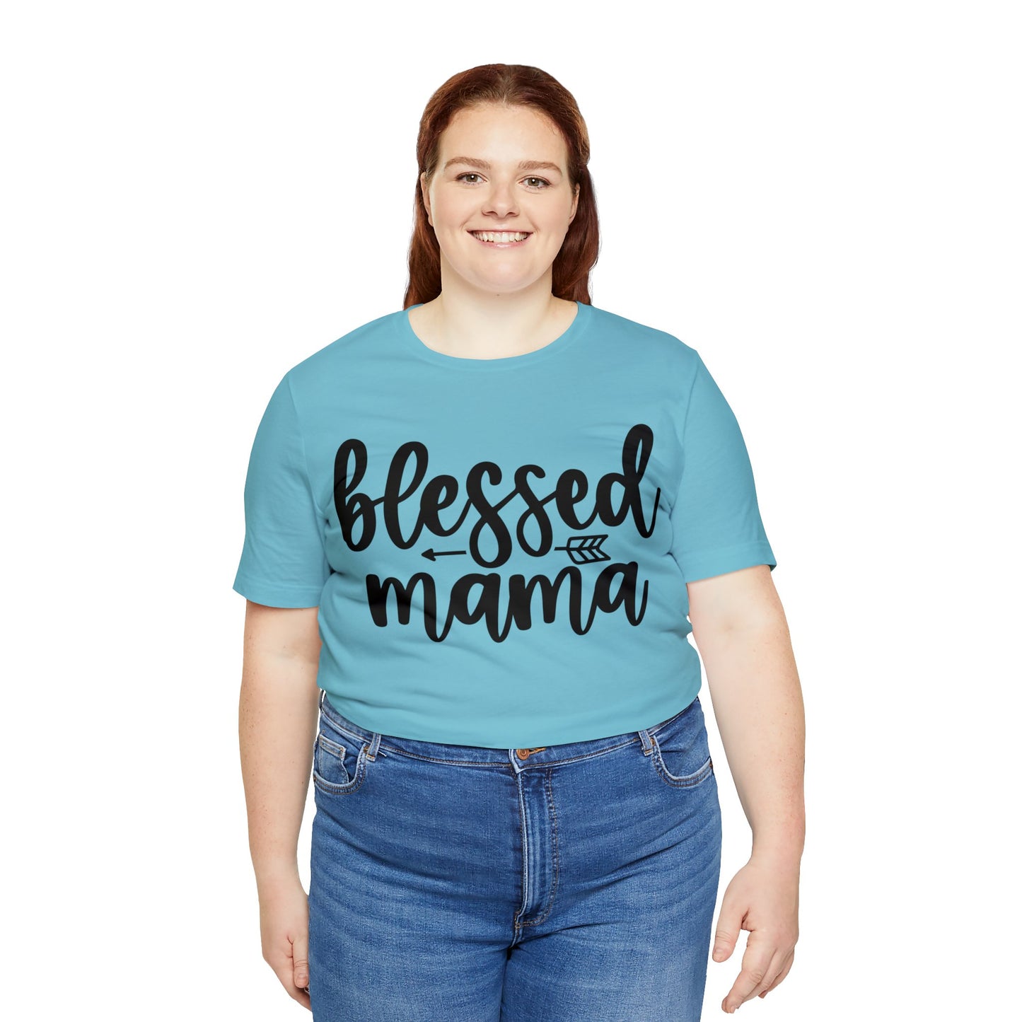 Blessed Mama short sleeve Tshirt