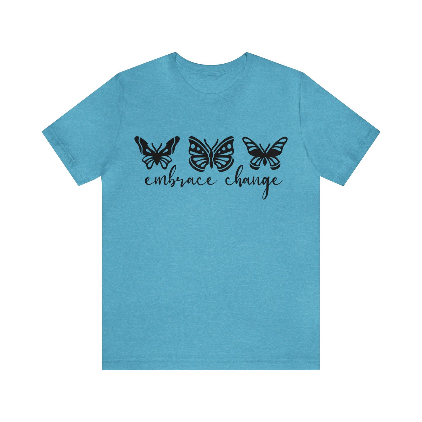 Embrace Change Butterflies Short sleeve Tshirt