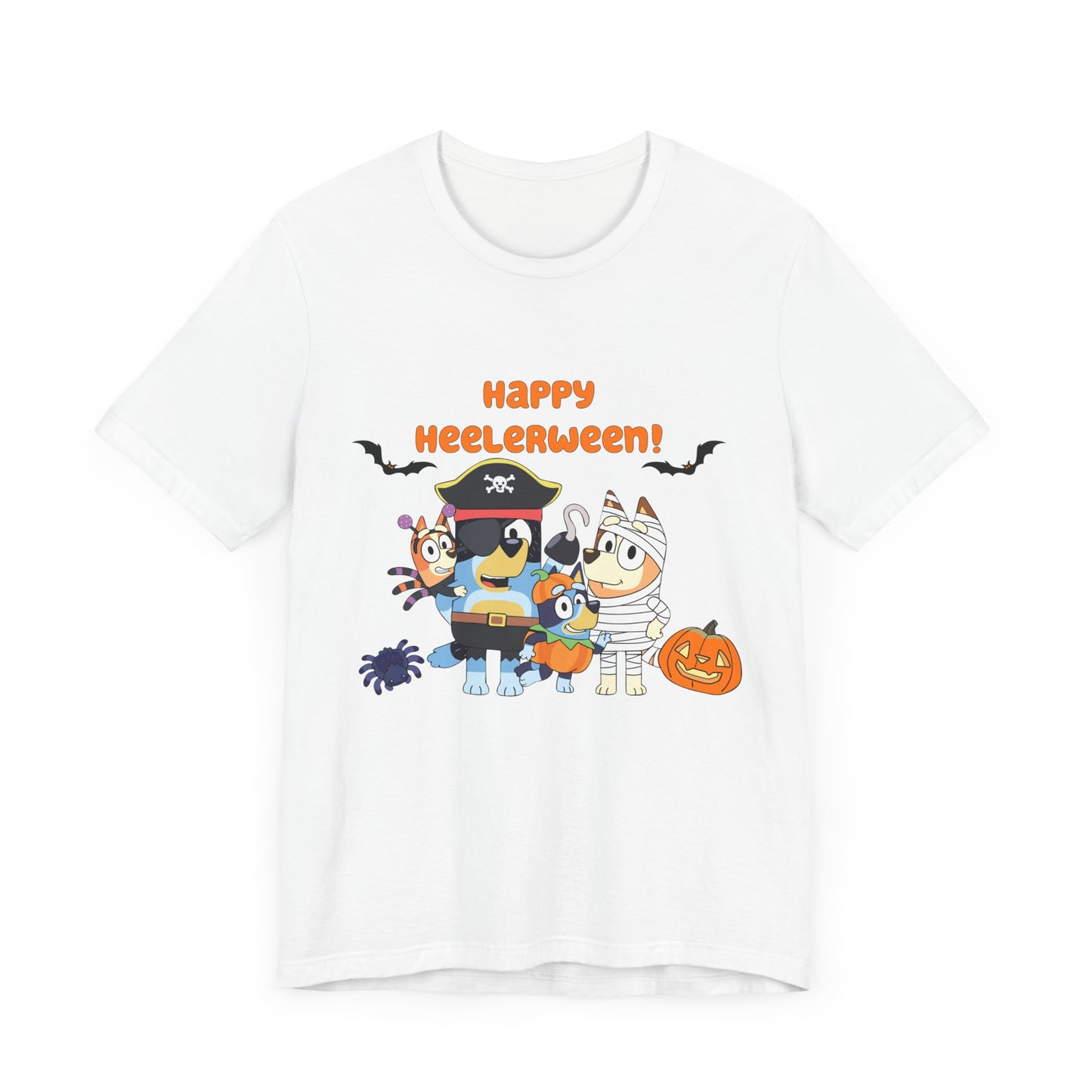 Happy Heelerween Jersey Short Sleeve Tee