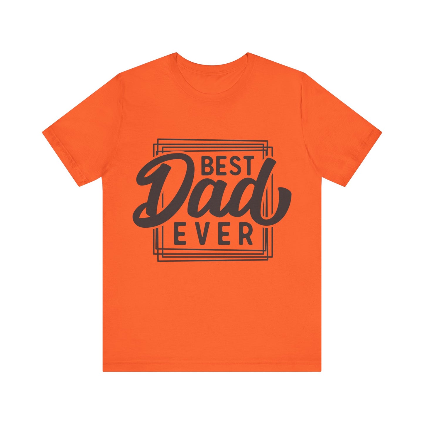 Best Dad Ever Jersey Short Sleeve Tee