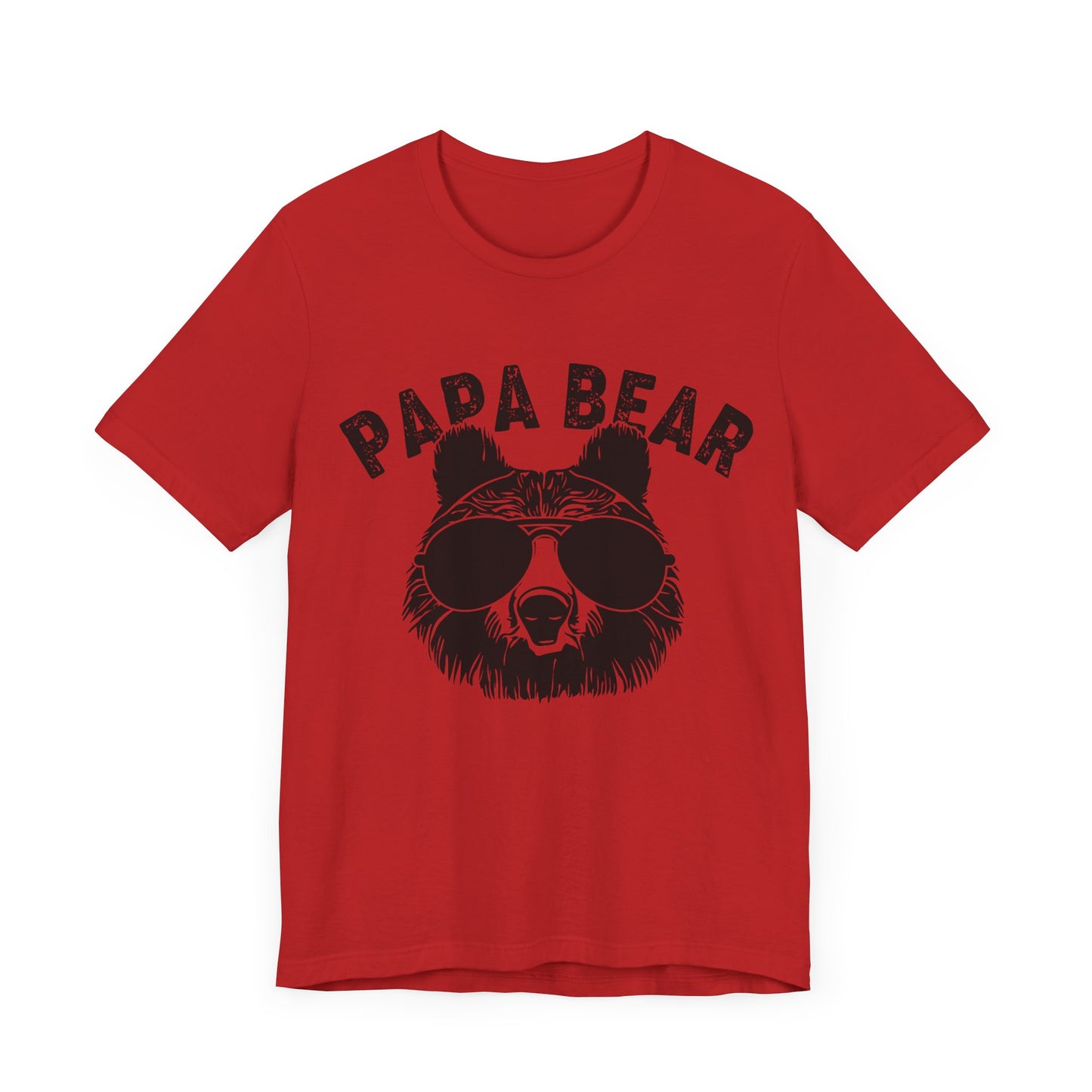 Papa Bear Jersey Short Sleeve Tee