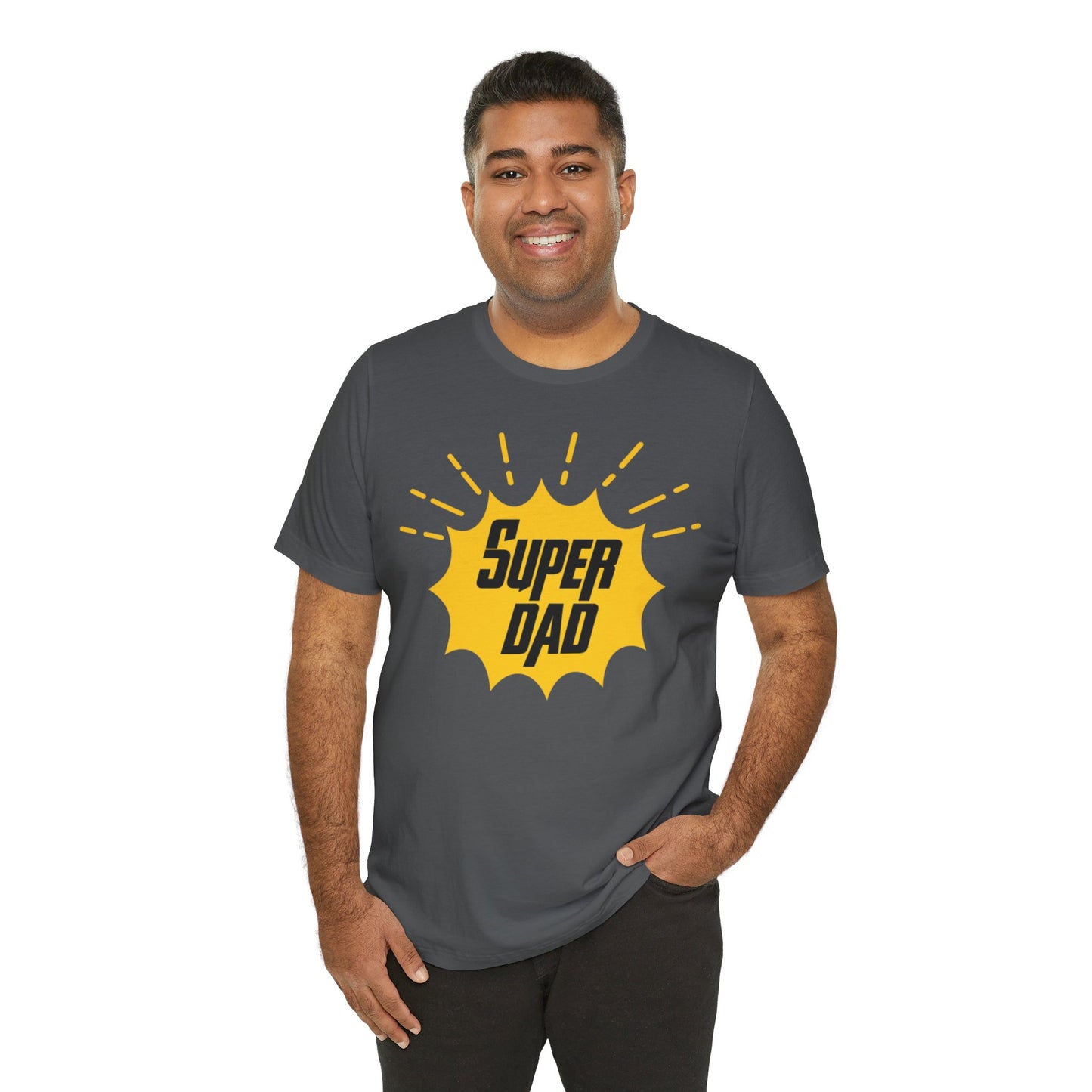 Super Dad Jersey Short Sleeve Tee