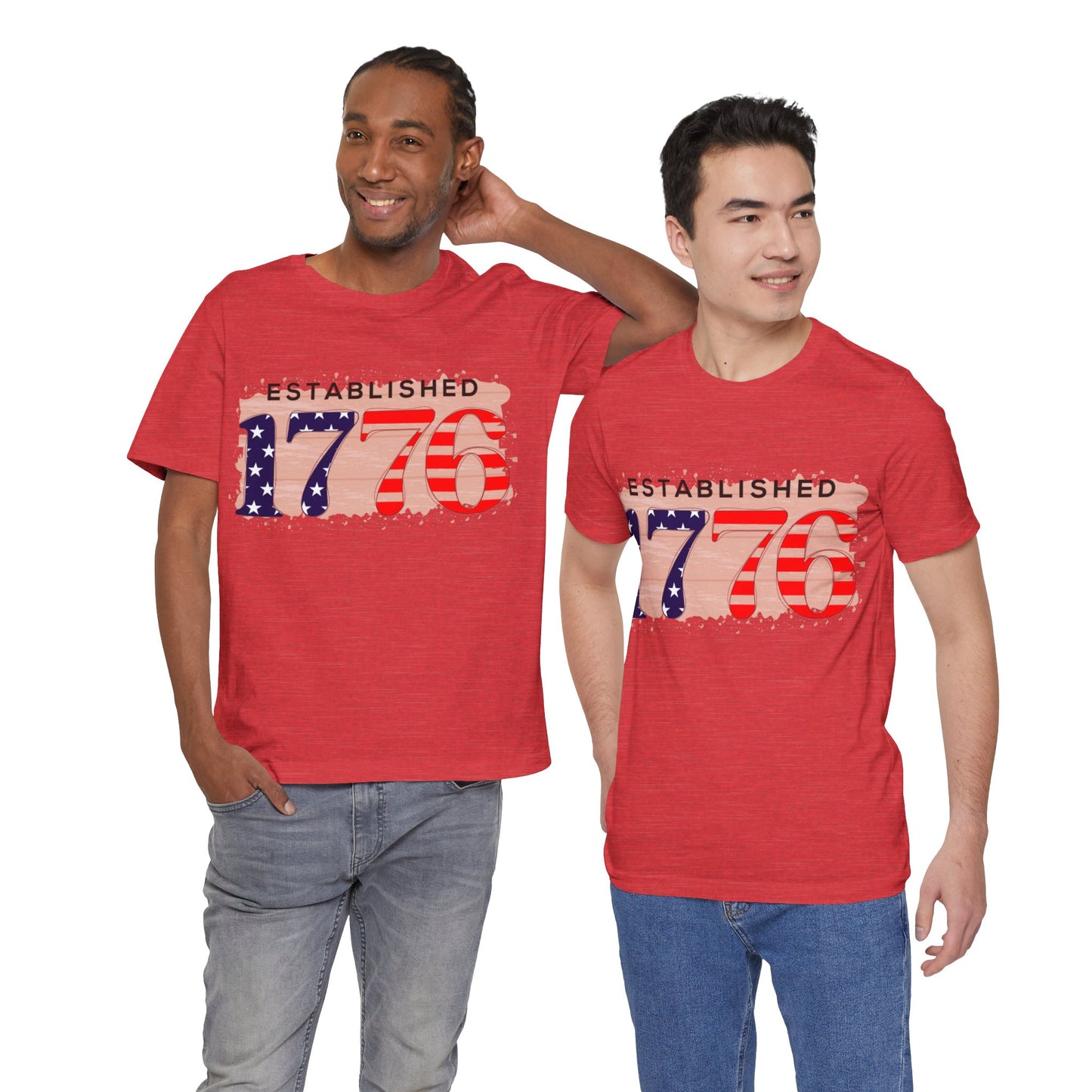 Established 1776 Jersey Short Sleeve Tee