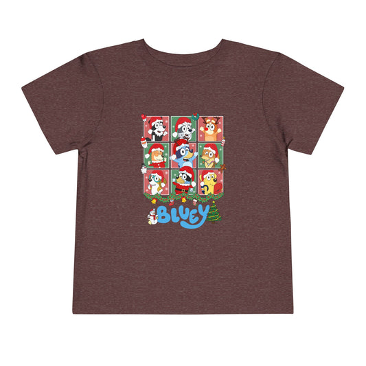 Christmas Polaroids Toddler Short Sleeve Tee