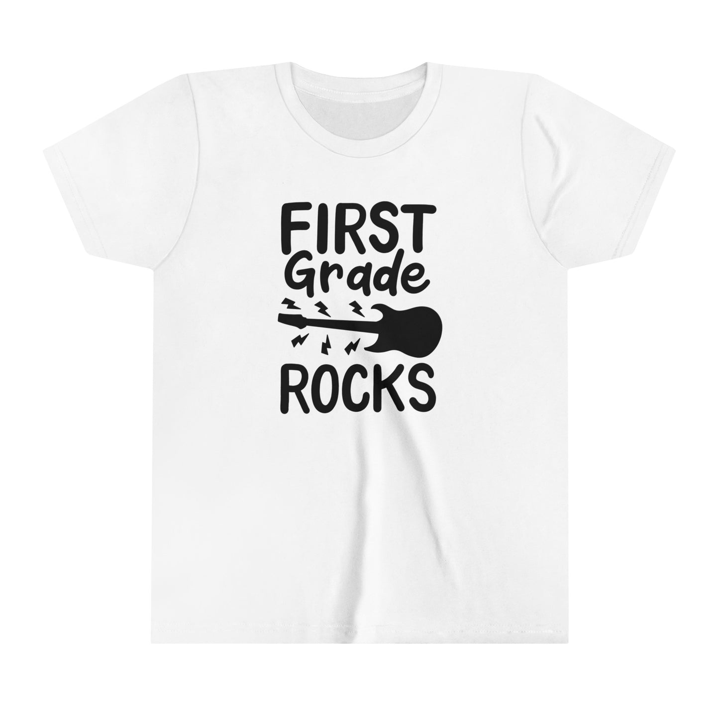 First Grade Rocks Youth Short Sleeve Tee