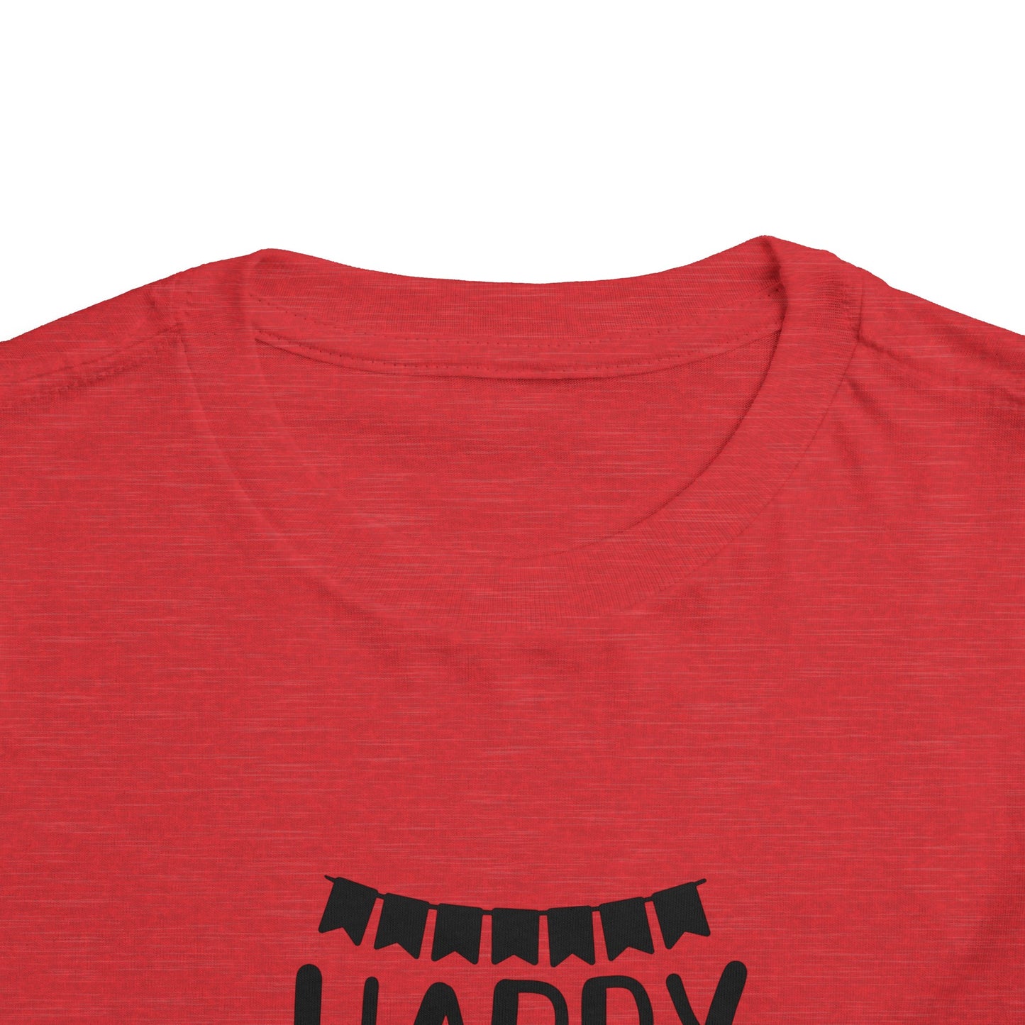 Happy 1st Day of School Toddler Short Sleeve Tee