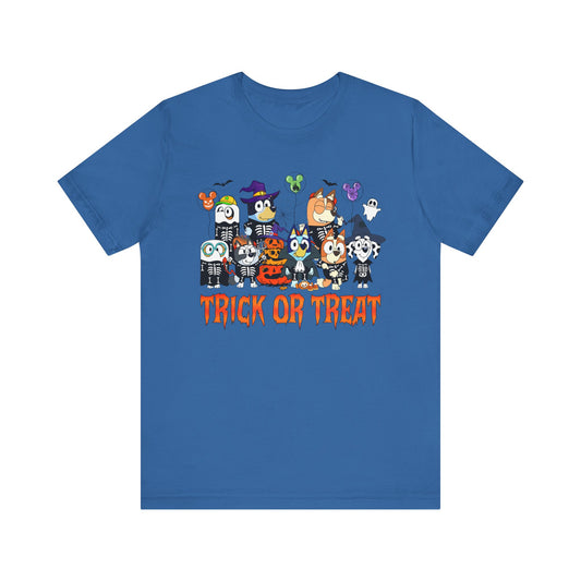 Trick or Treat Jersey Short Sleeve Tee