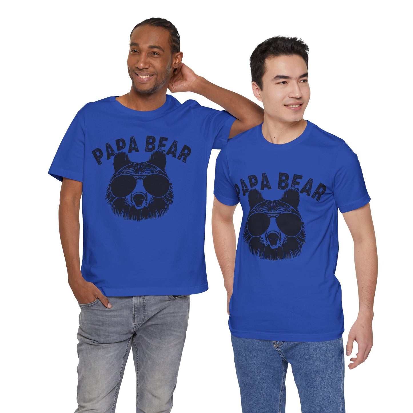 Papa Bear Jersey Short Sleeve Tee