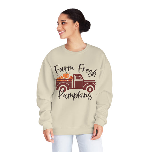 Farm Fresh Pumpkins Crewneck Sweatshirt