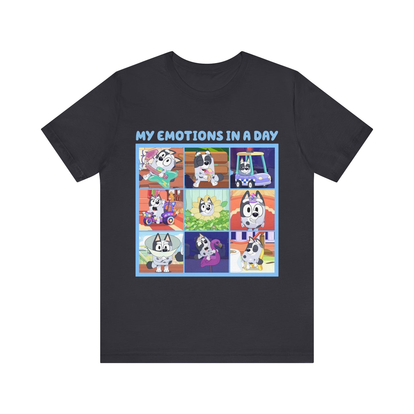 My Emotions in a Day Short Sleeve Tee