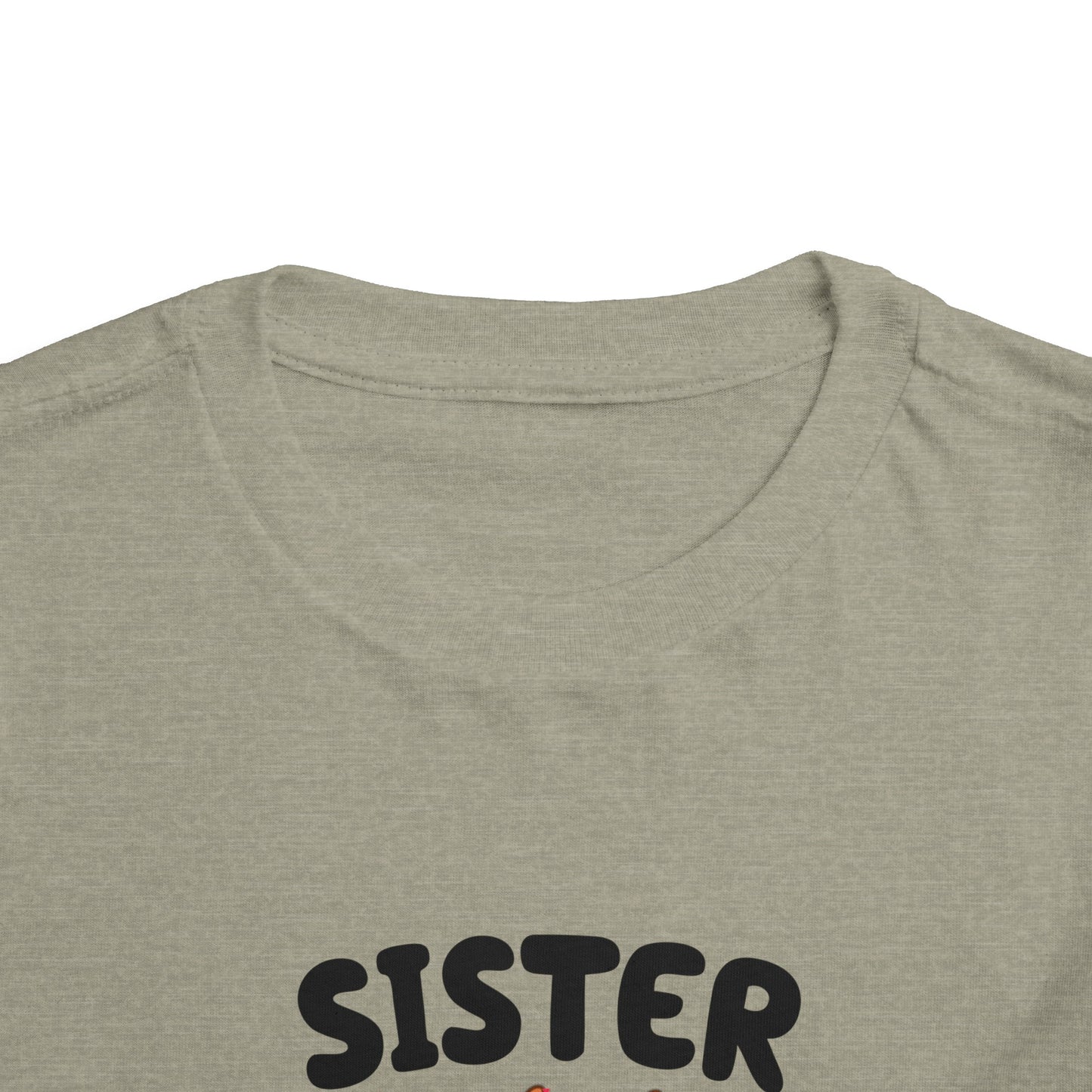Sister Birthday Toddler Short Sleeve Tee