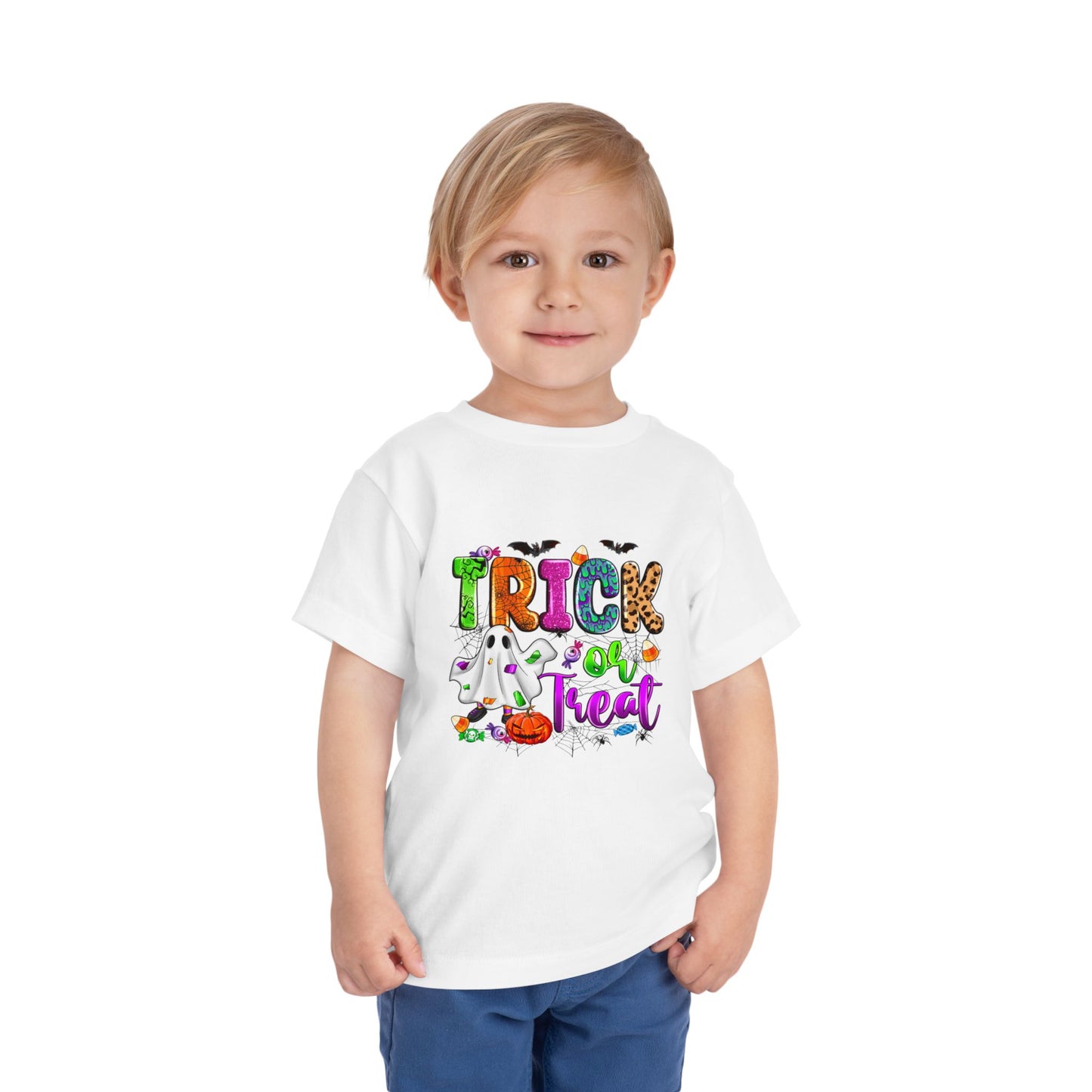 Trick or Treat Toddler Short Sleeve Tee