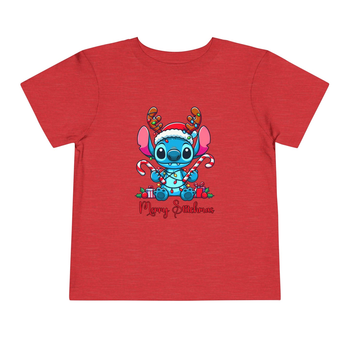 Merry Stitchmas Toddler Short Sleeve Tee