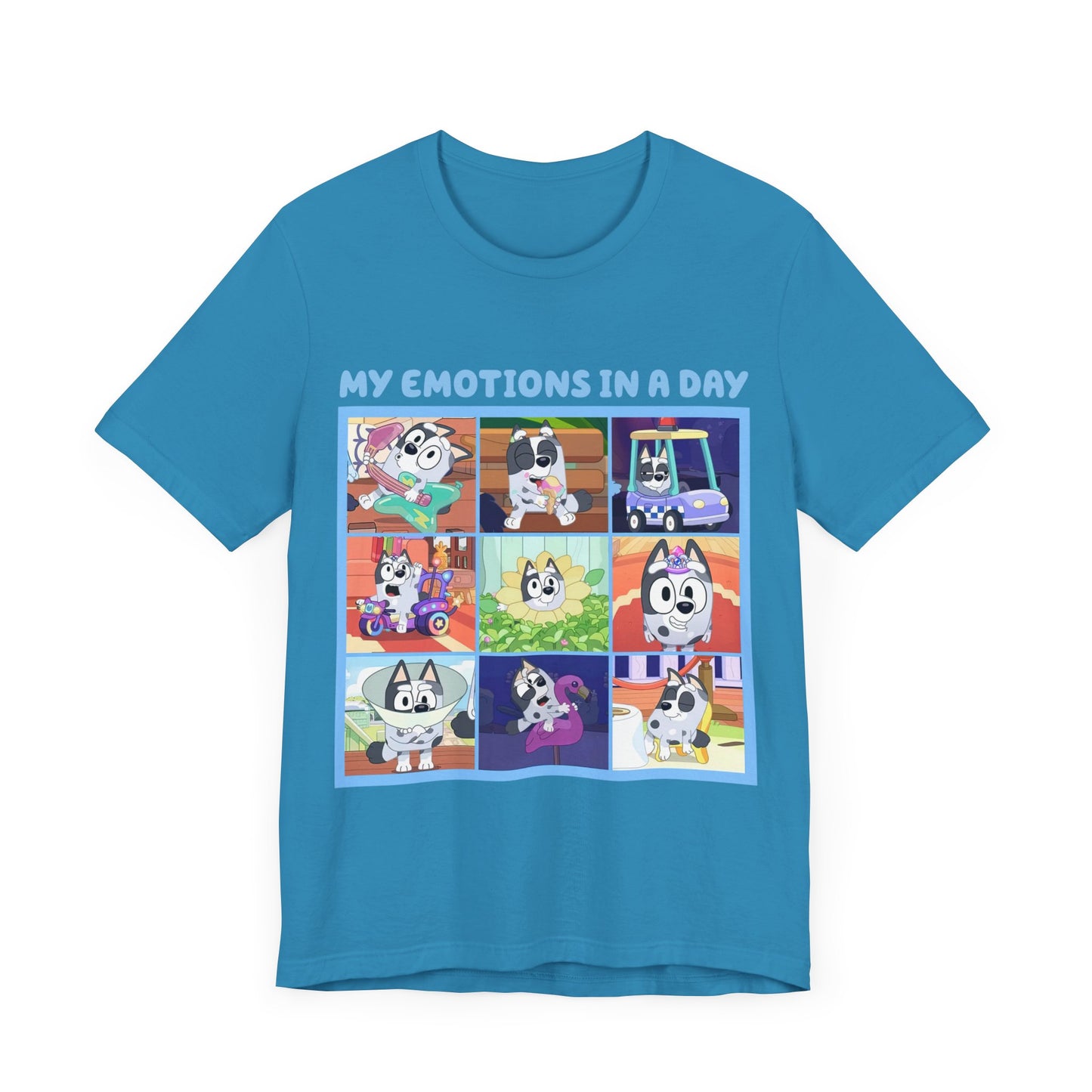 My Emotions in a Day Short Sleeve Tee