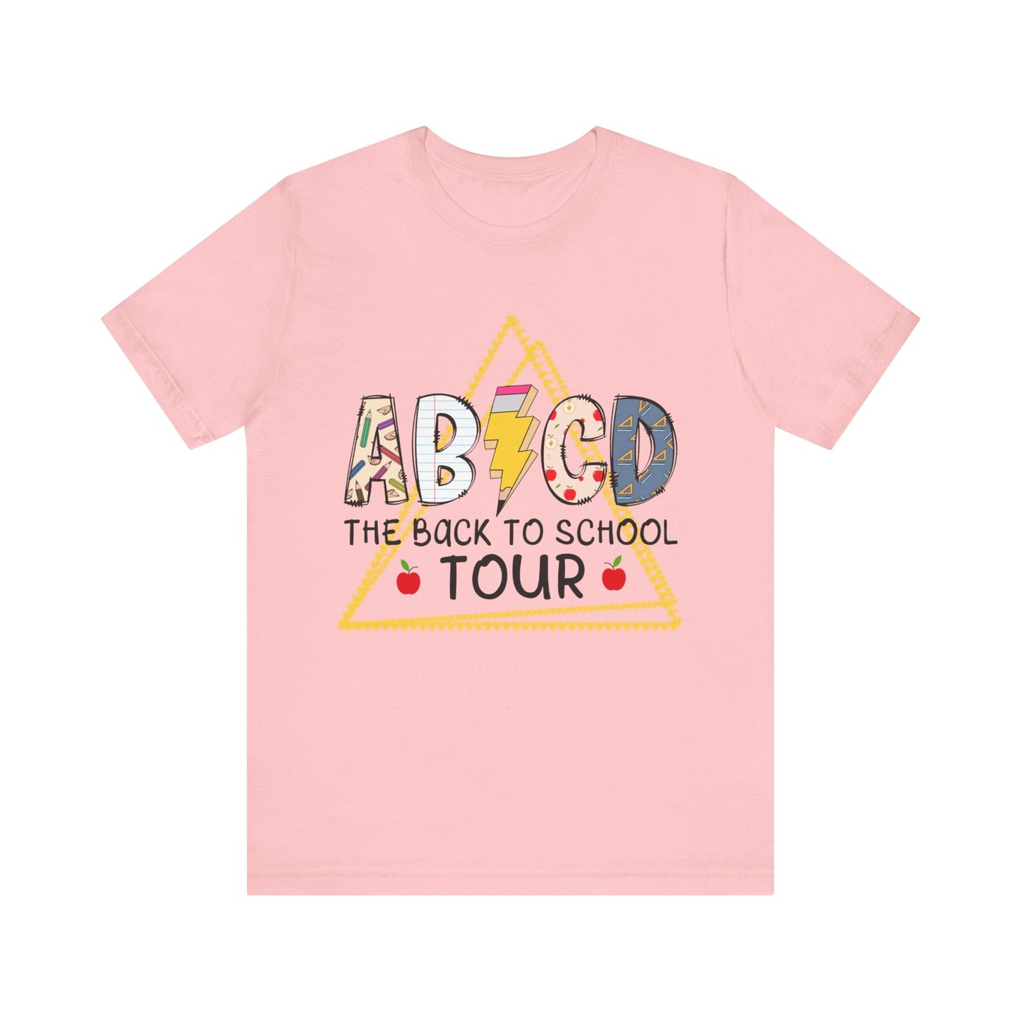 ABCD The Back to School Tour (front/back) Jersey Short Sleeve Tee