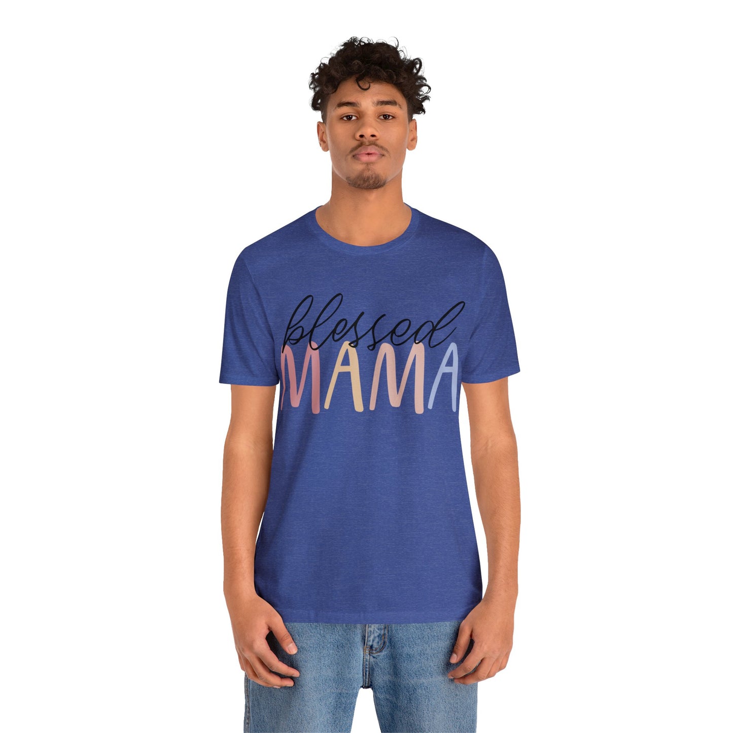 Blessed Mama short sleeve tshirt