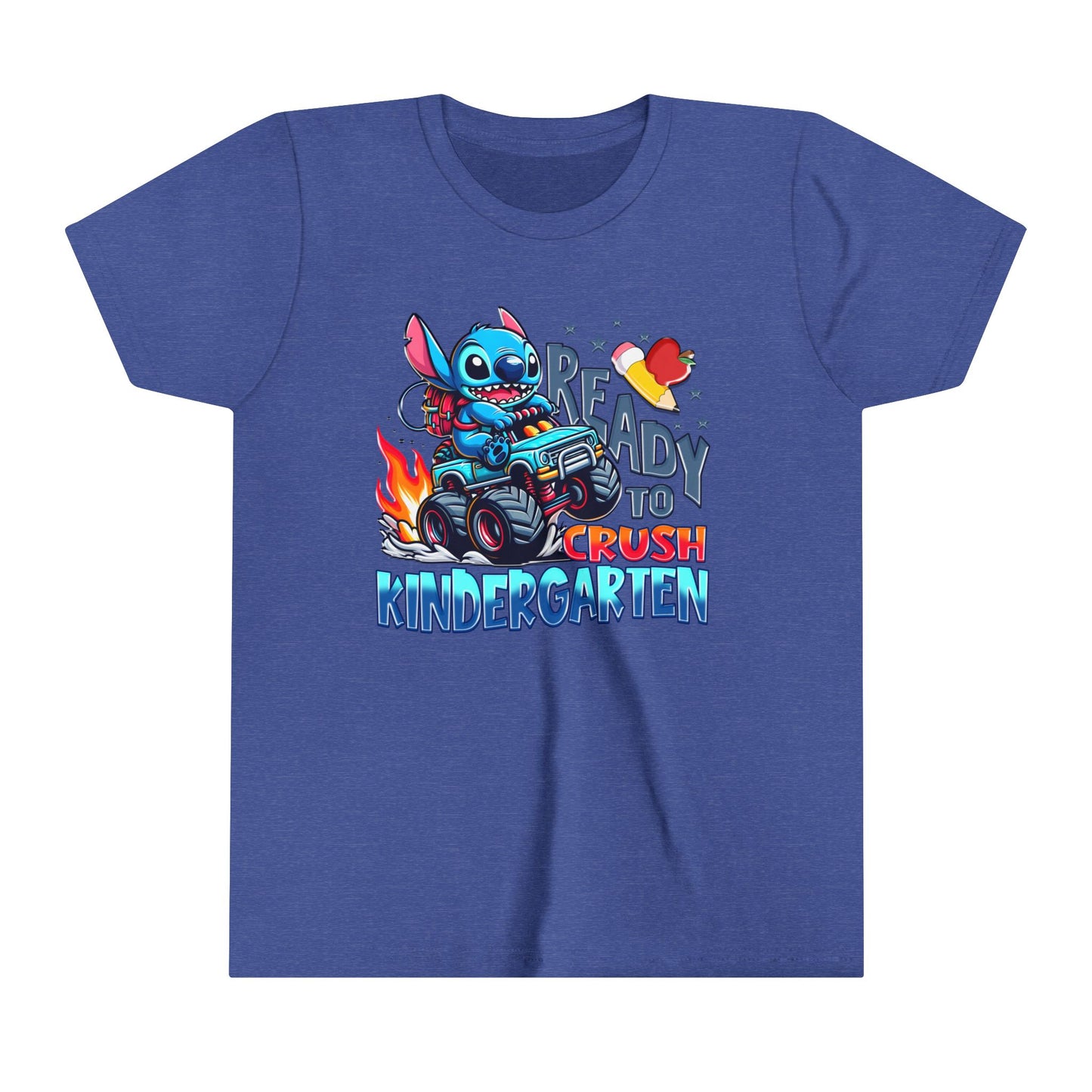 Ready to Crush Kindergarten Youth Short Sleeve Tee