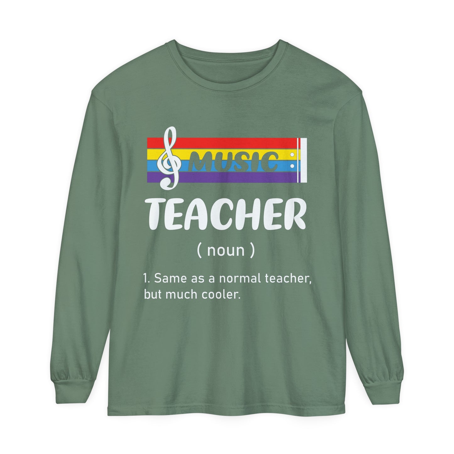 Music Teacher Long Sleeve T-Shirt