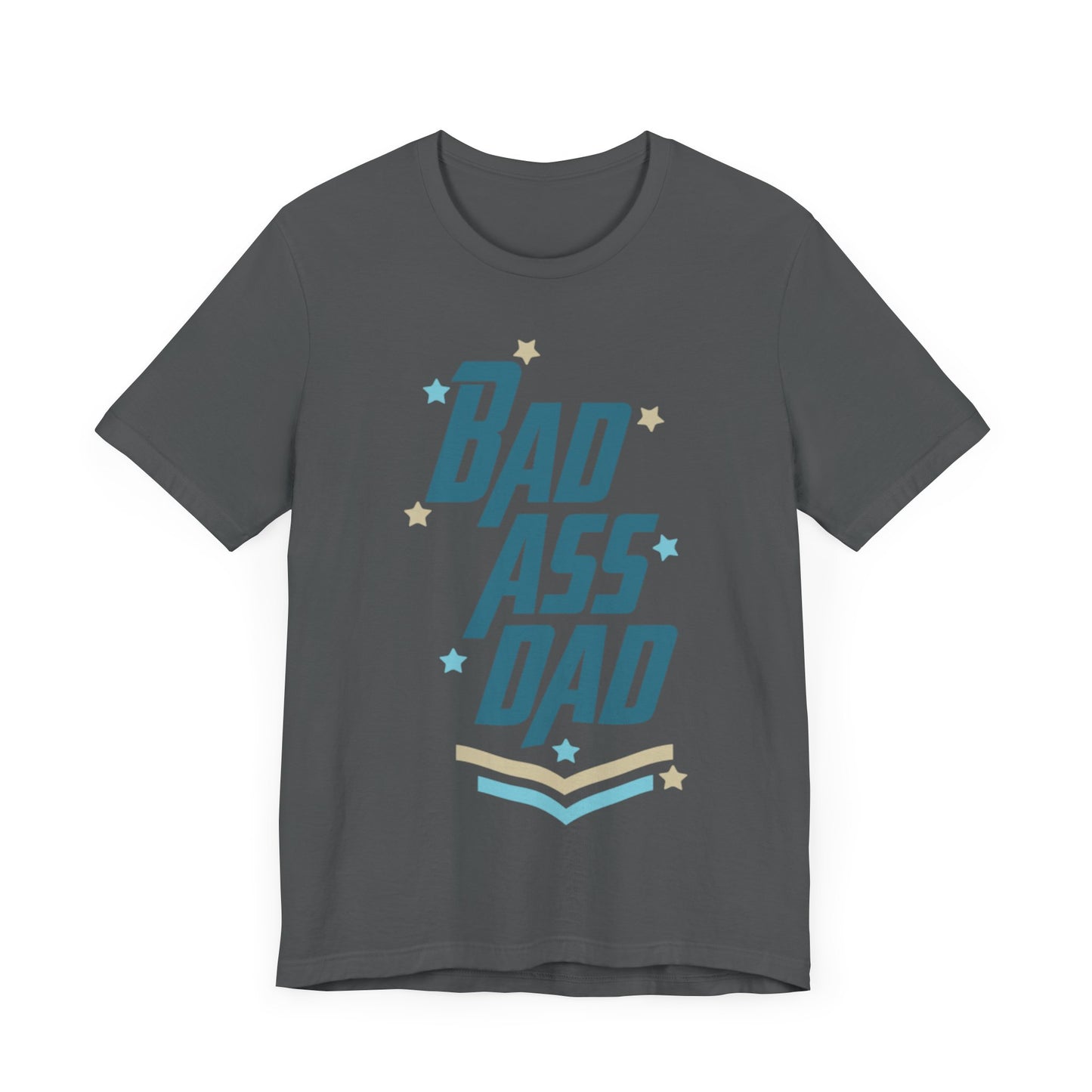 Bad Ass Dad Jersey Short Sleeve Tee