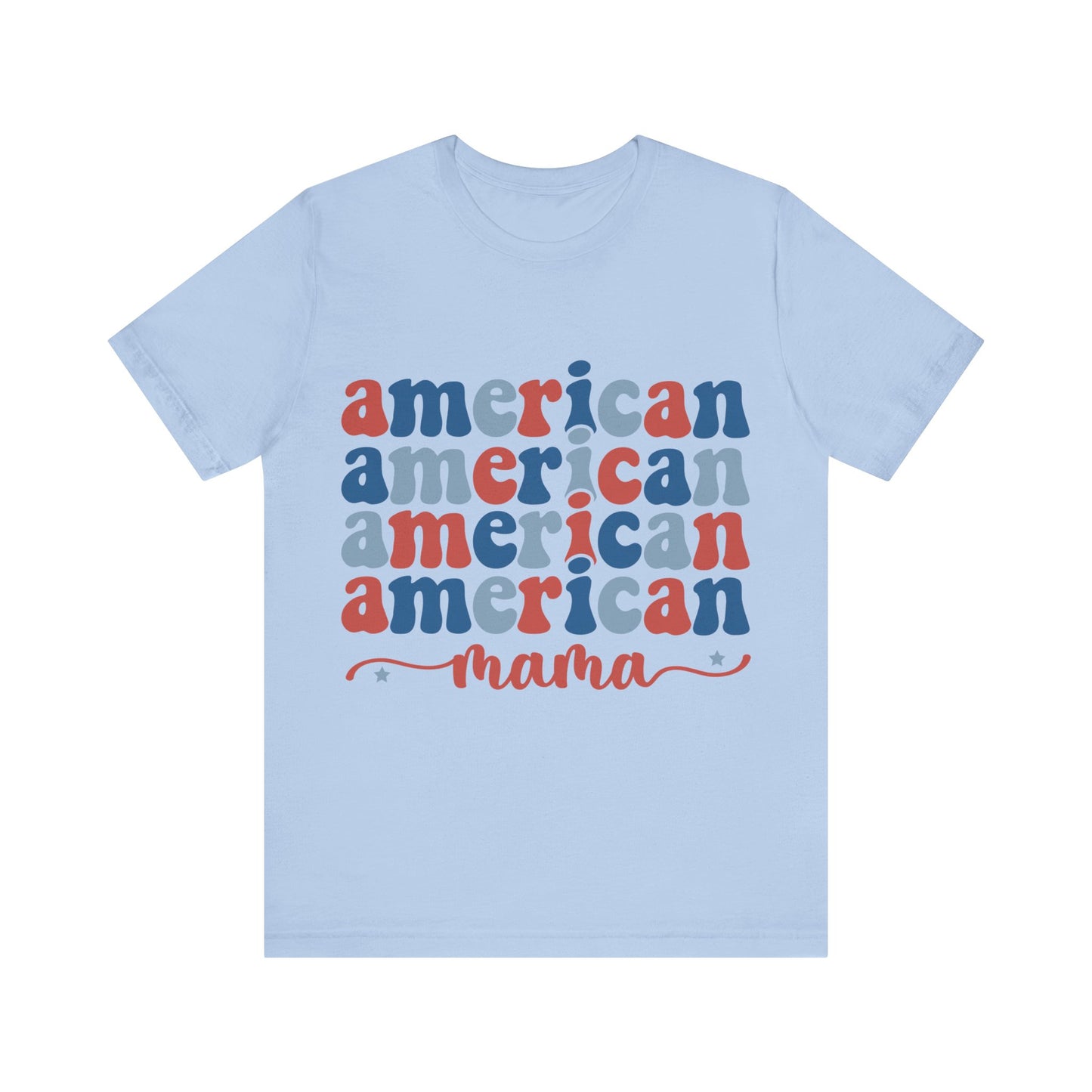 American Mama Jersey Short Sleeve Tee