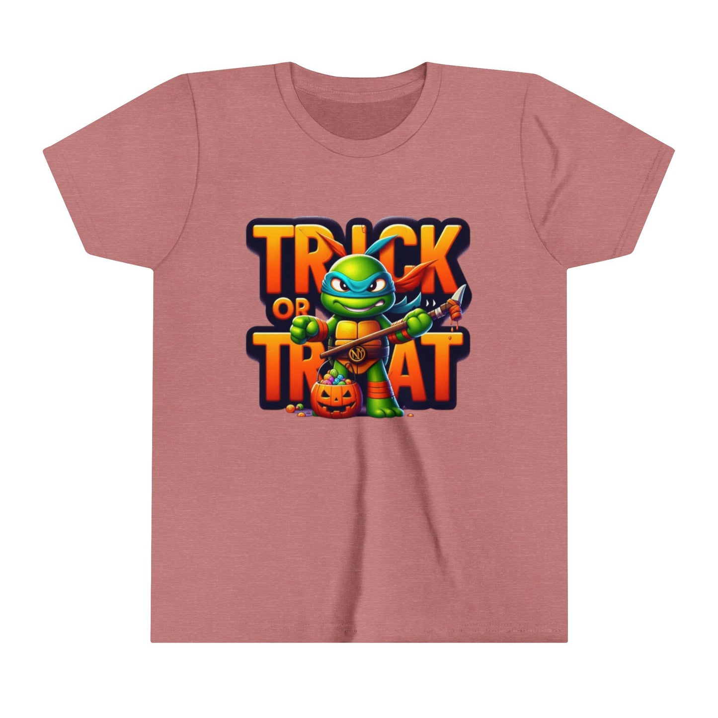 Trick or Treat Ninja Turtle Youth Short Sleeve Tee