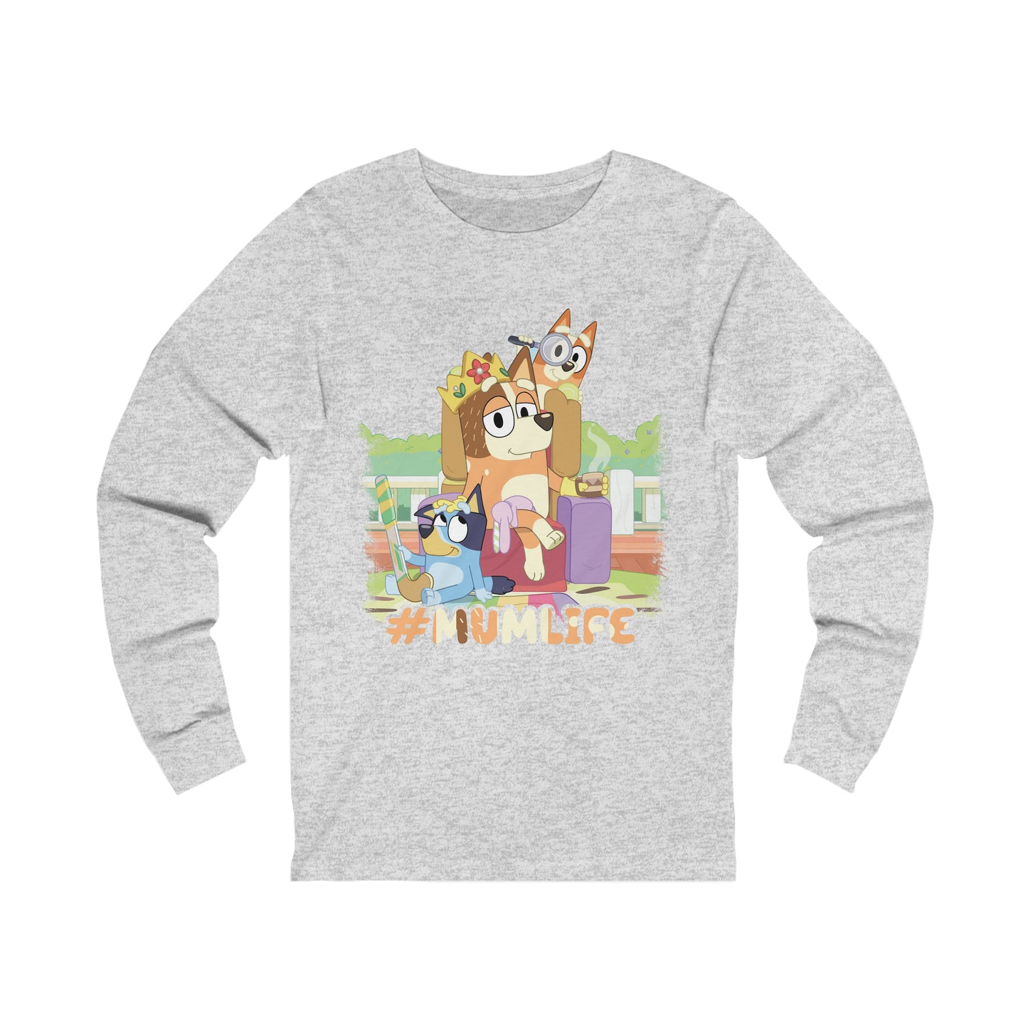 Mum Life Long Sleeve Tshirt