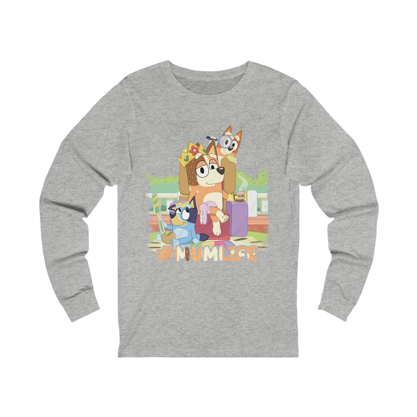 Mum Life Long Sleeve Tshirt