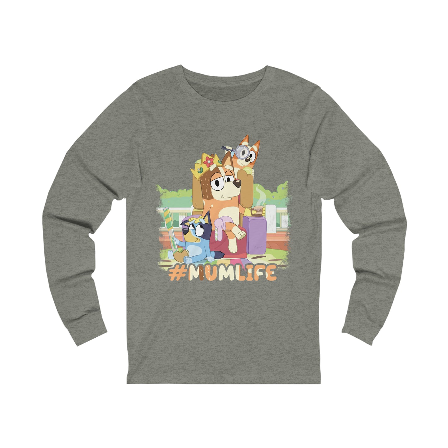 Mum Life Long Sleeve Tshirt