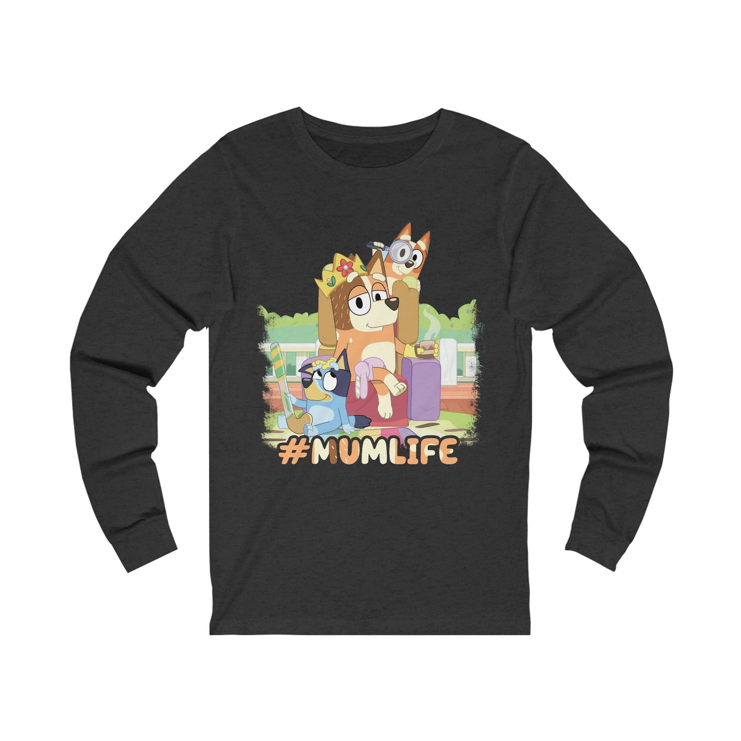 Mum Life Long Sleeve Tshirt