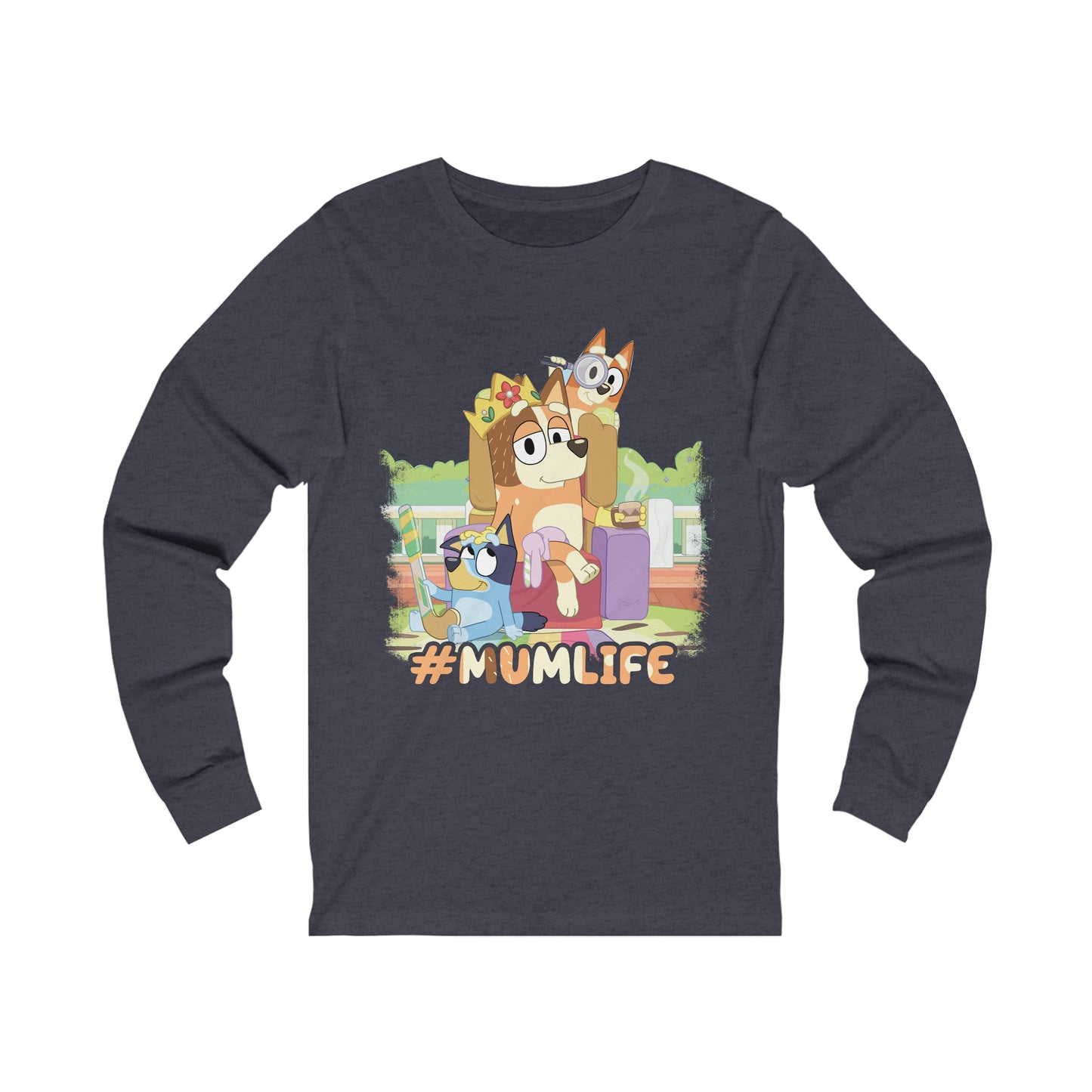 Mum Life Long Sleeve Tshirt