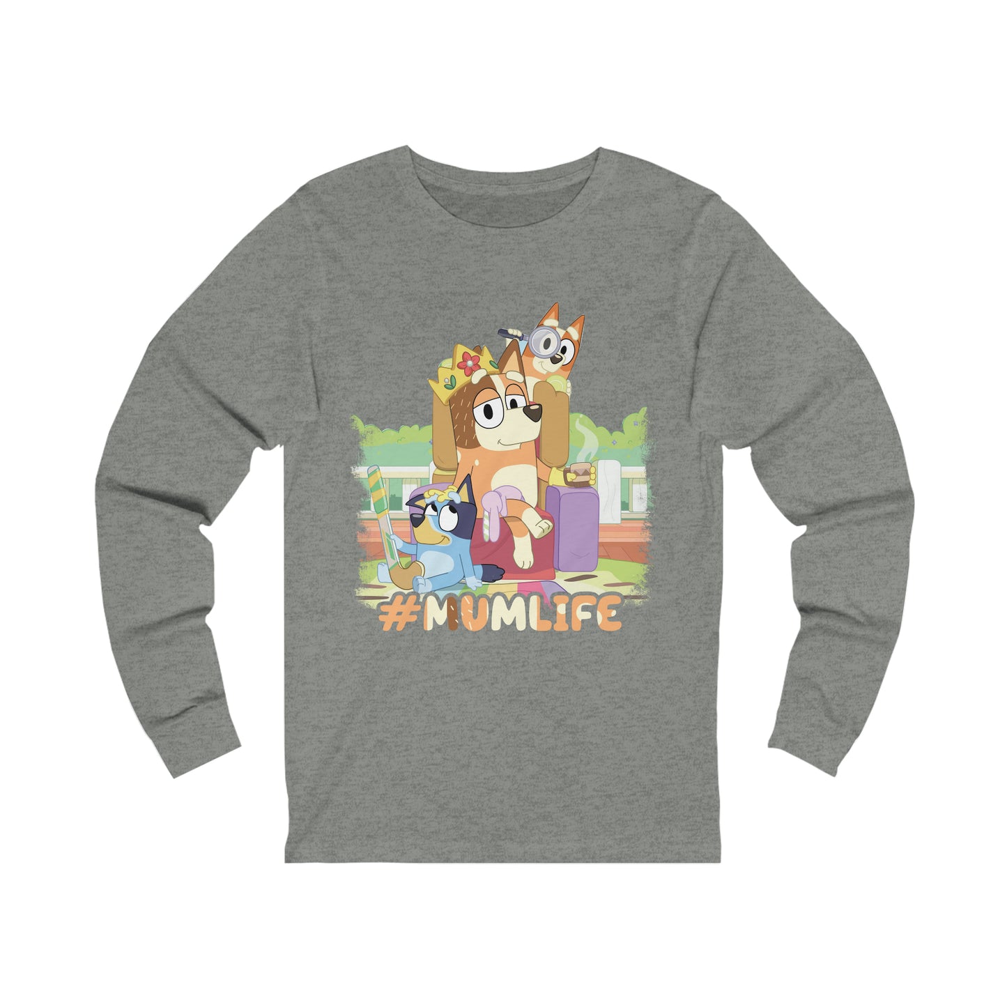 Mum Life Long Sleeve Tshirt