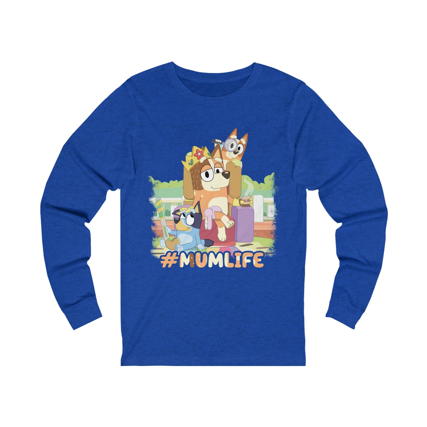 Mum Life Long Sleeve Tshirt