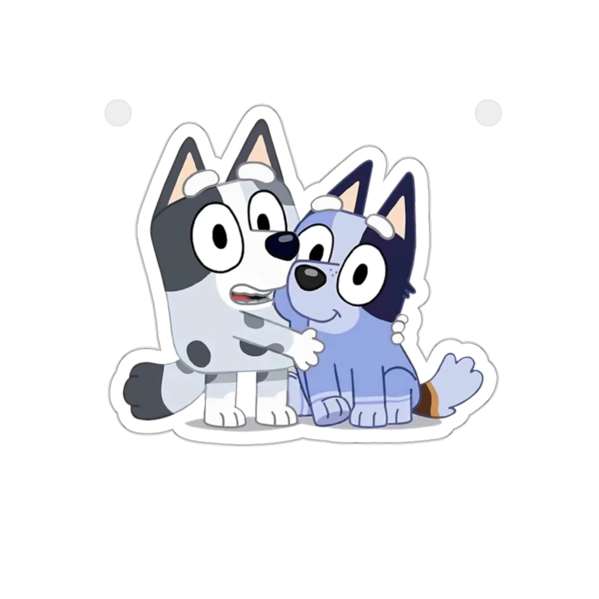 Muffin and Socks Die-Cut Stickers