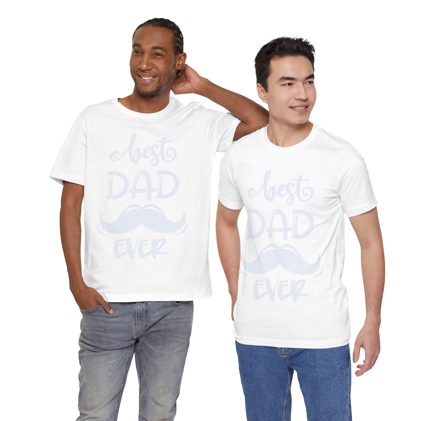Best Dad Ever Jersey Short Sleeve Tee