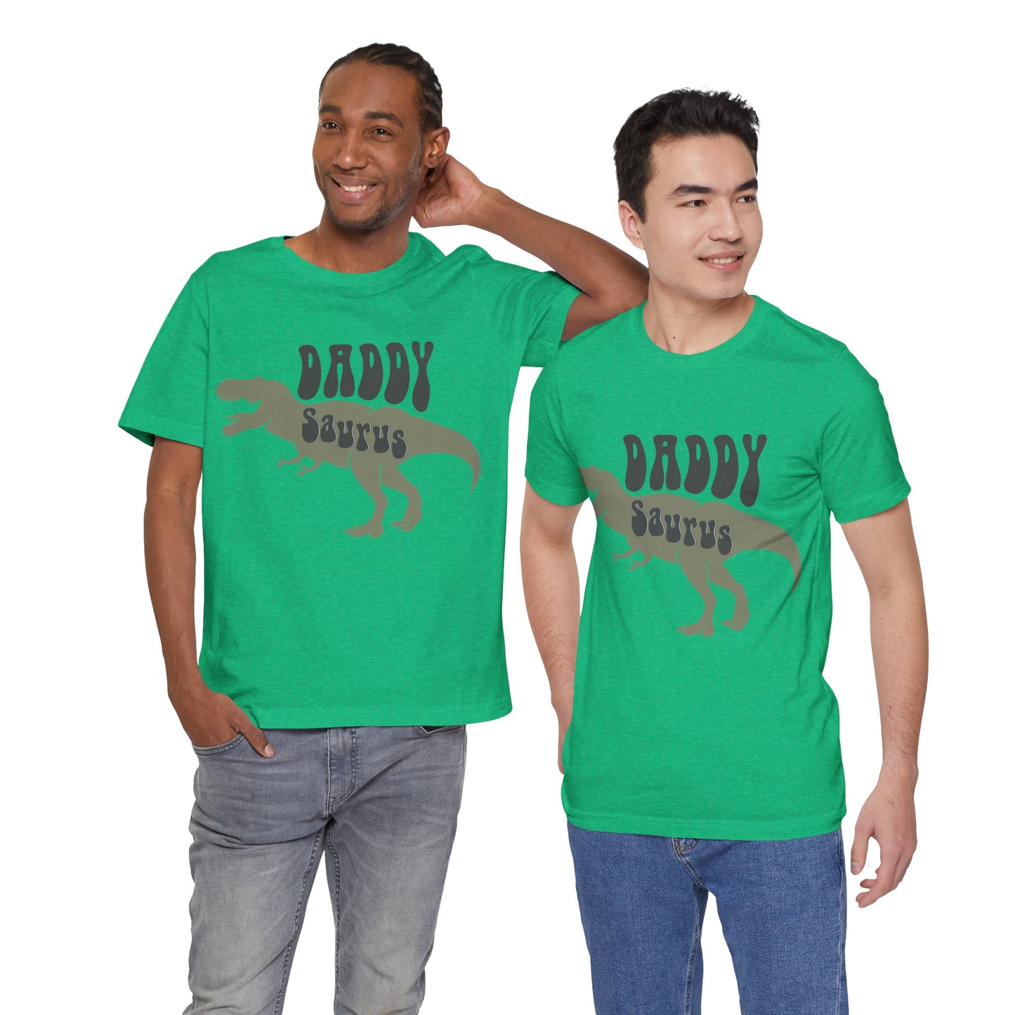 Daddy Saurus Jersey Short Sleeve Tee